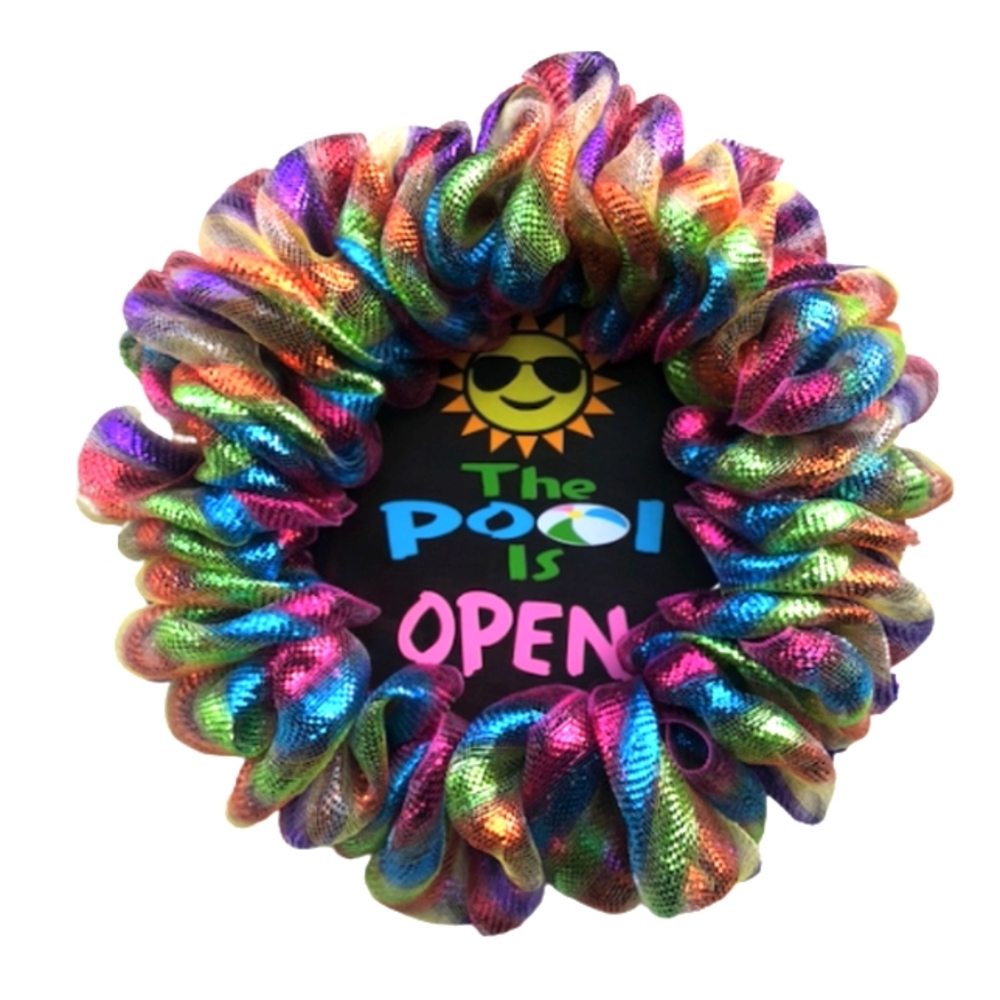 Handmade 18" Summer deco wreath